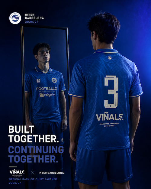 Inter Barcelona and Viñals Extend Partnership into a Third Season